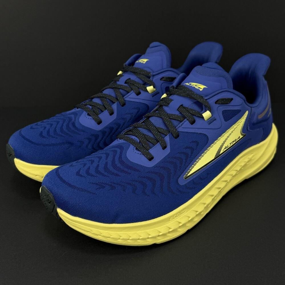 Altra Torin 7 Men’s Size 11,5 Blue/Yellow ALOA82C4470 Running Shoes